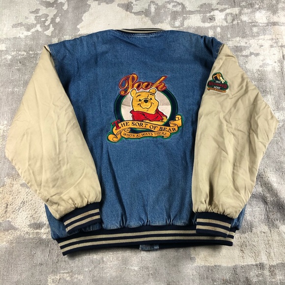 disney denim varsity jacket